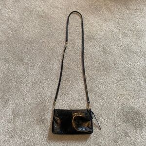 Hobo Brand Black Leather Crossbody Bag